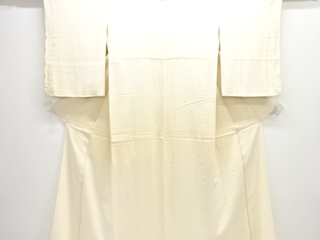 アンティーク　白錦紗中着